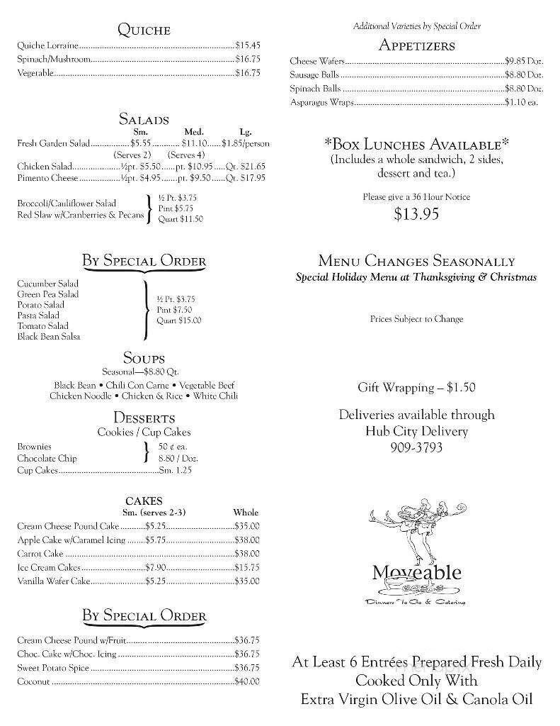 Menu page 2