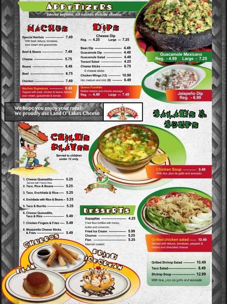 Menu page 2