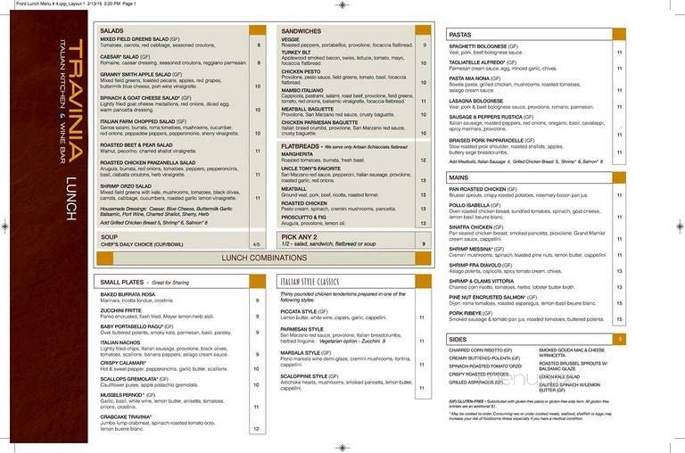 Menu page 2