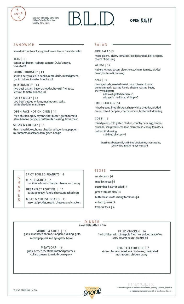 Menu page 2