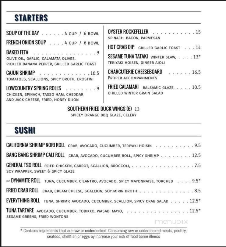 Menu page 2