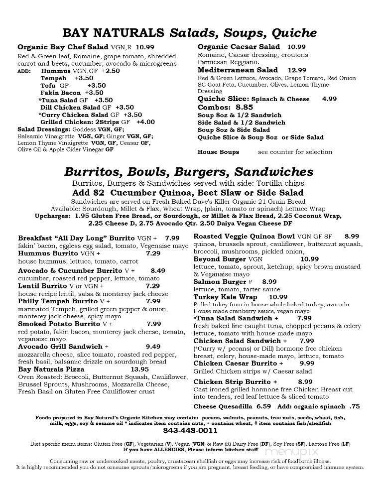 Menu page 2