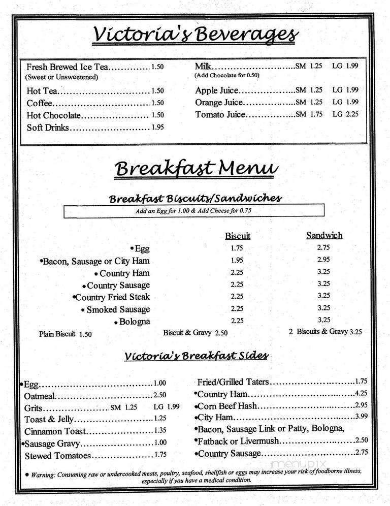 Menu page 2