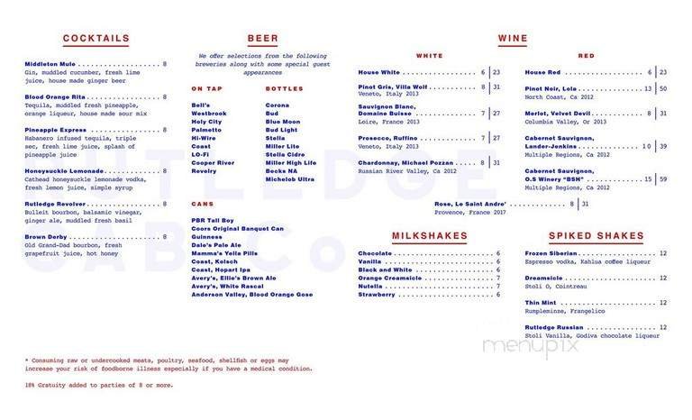 Menu page 2