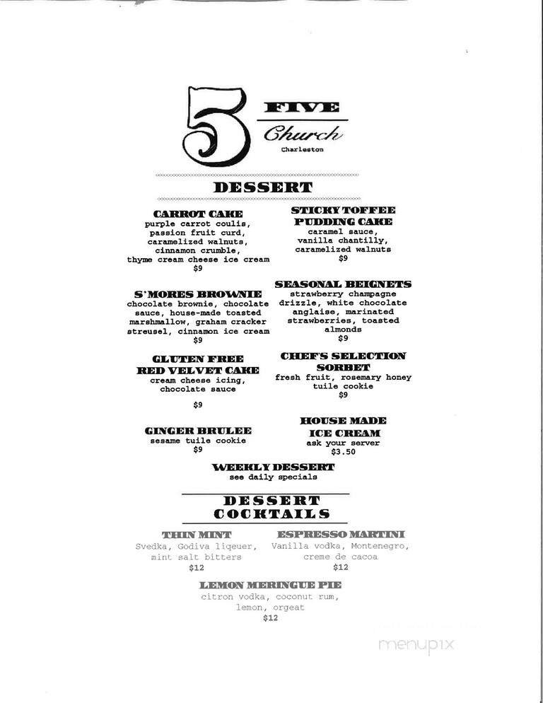 Menu page 2