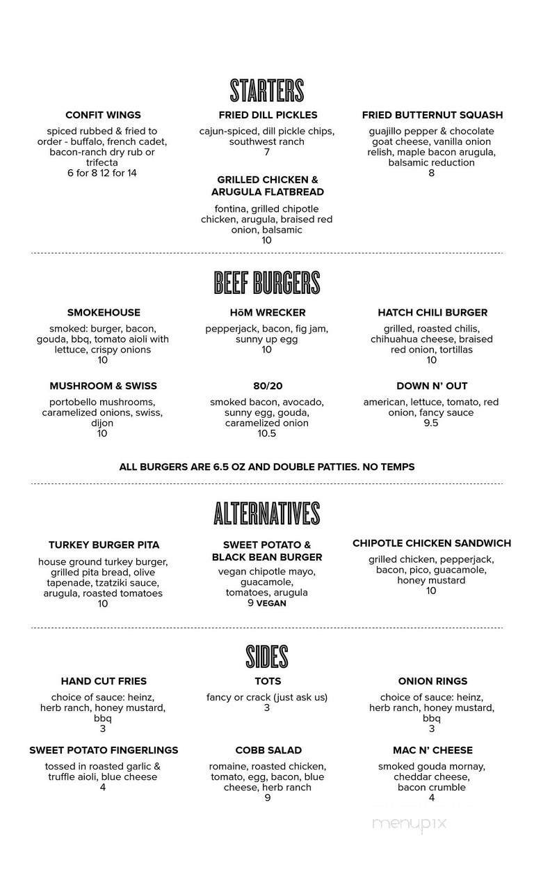 Menu page 2