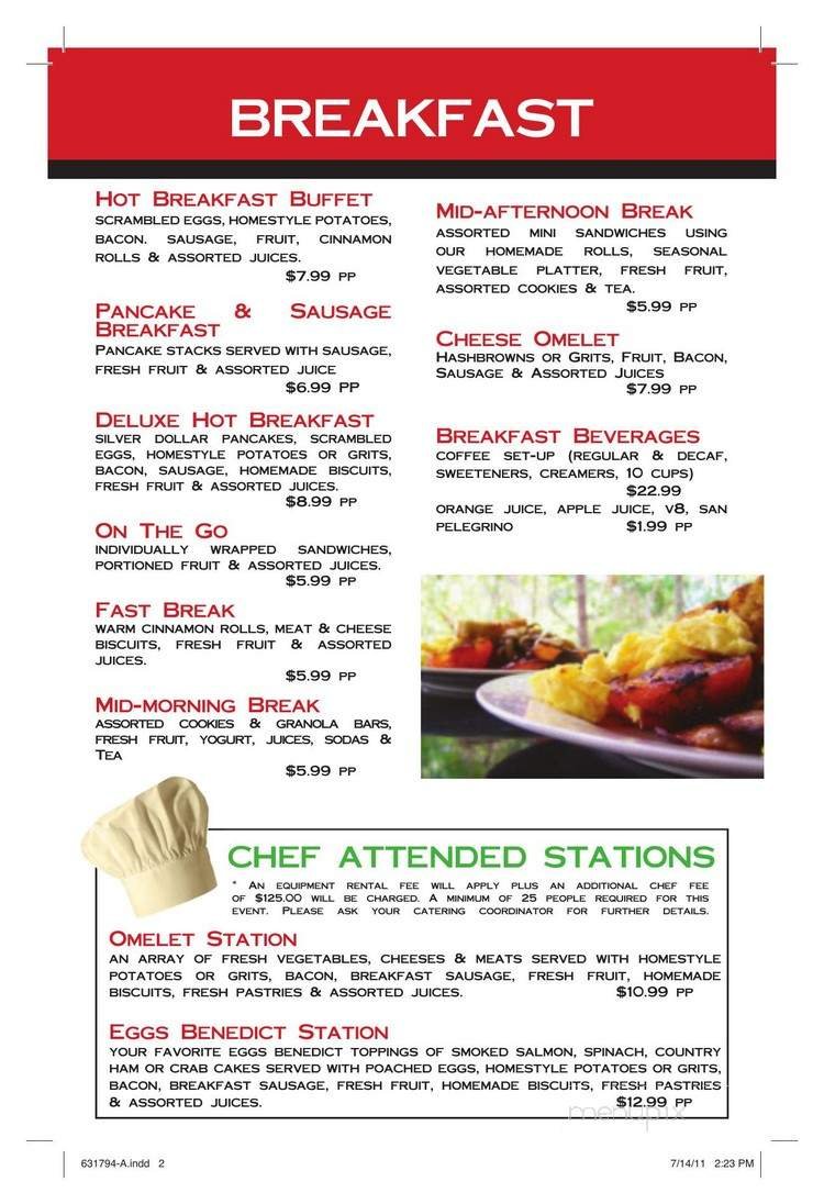 Menu page 2