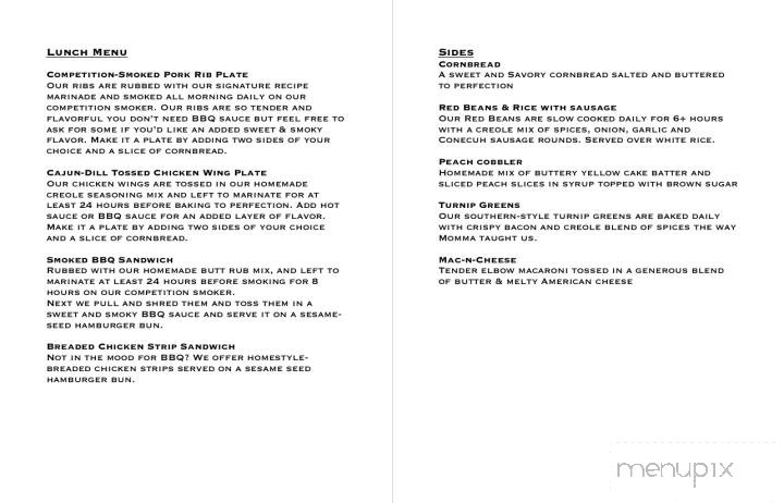 Menu page 2