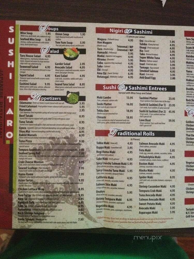 Menu page 2