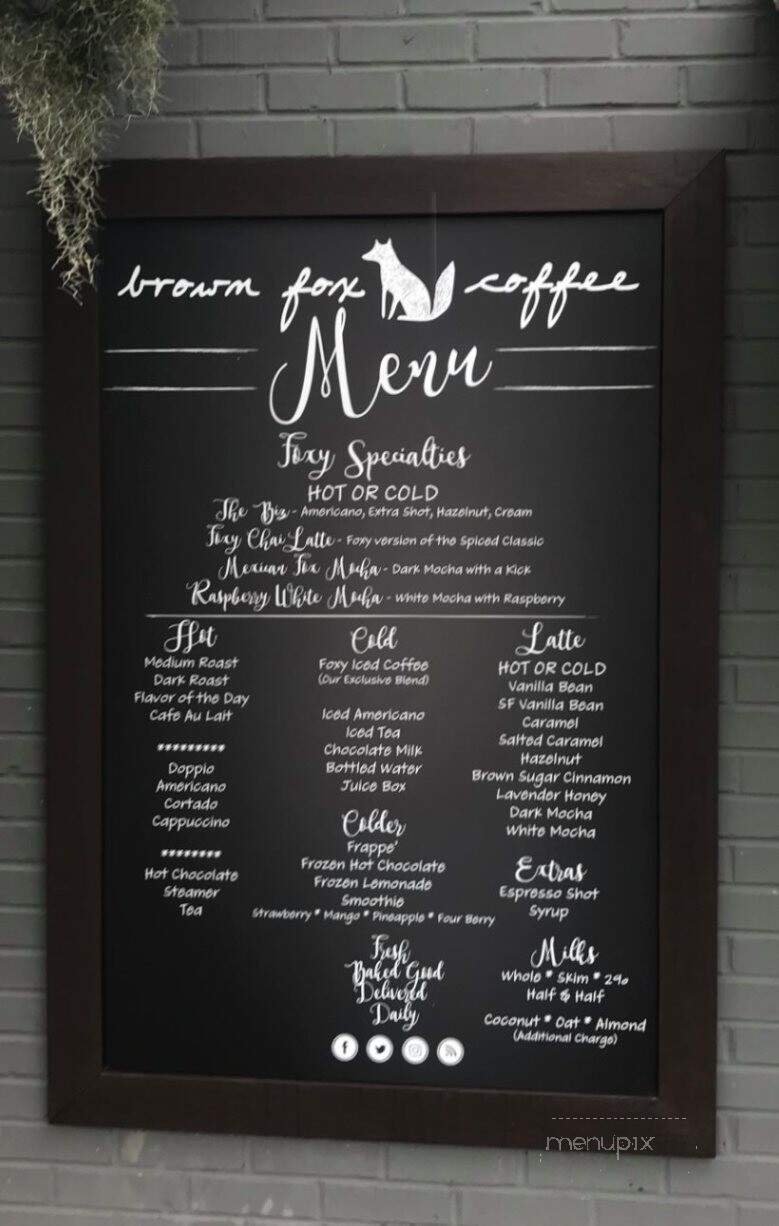 Menu page 1