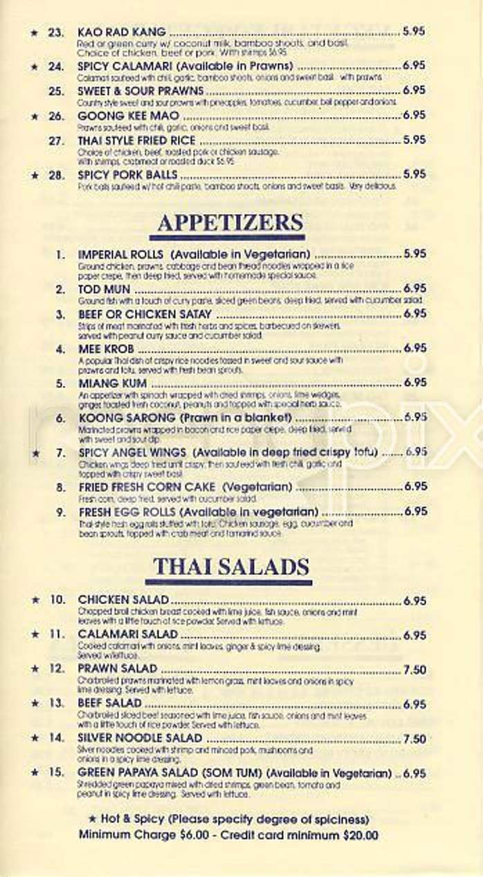 Menu page 3