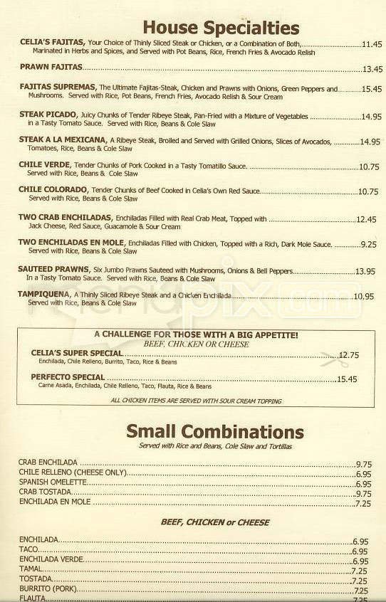Menu page 2