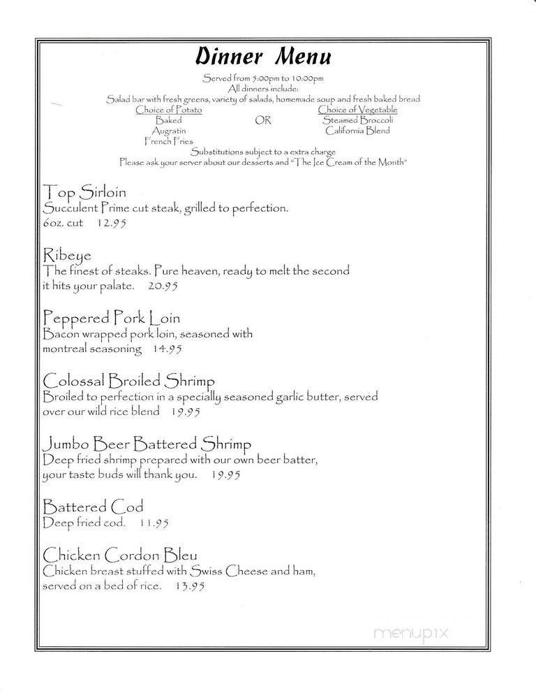 Menu page 2