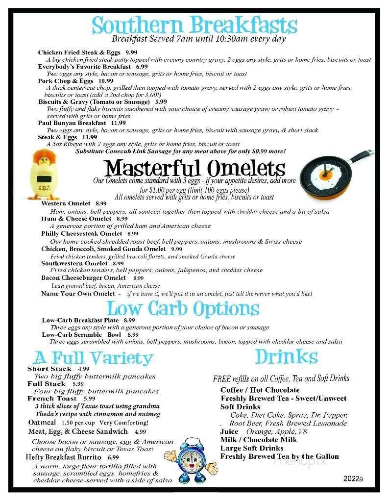 Menu page 4