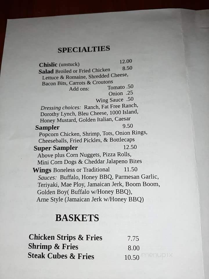 Menu page 2