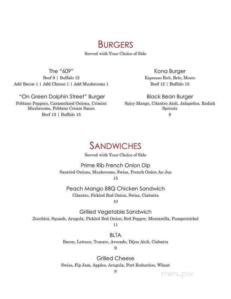 Menu page 2