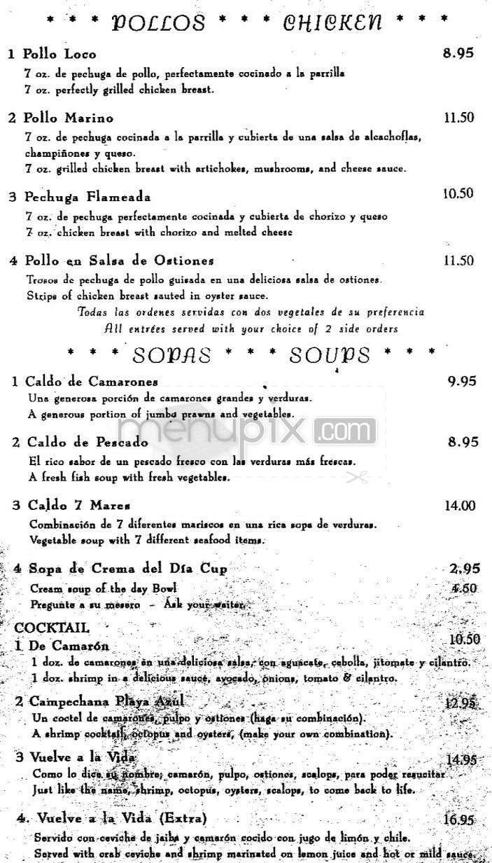 Menu page 4