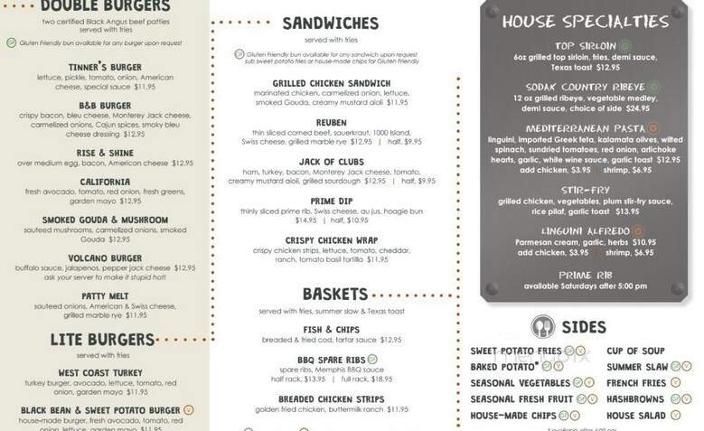 Menu page 2