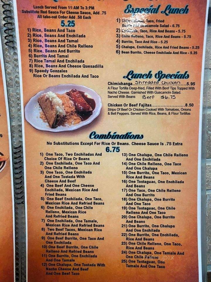 Menu page 2