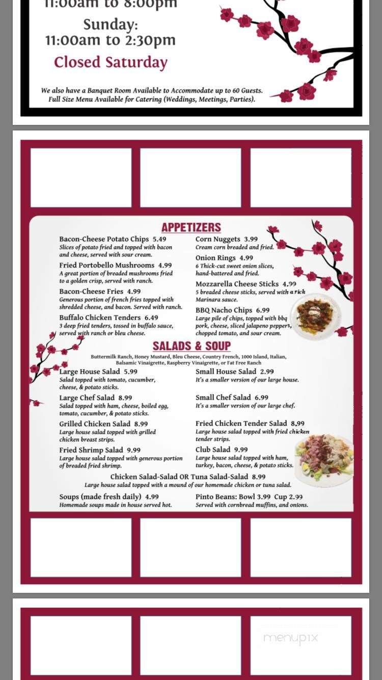 Menu page 2