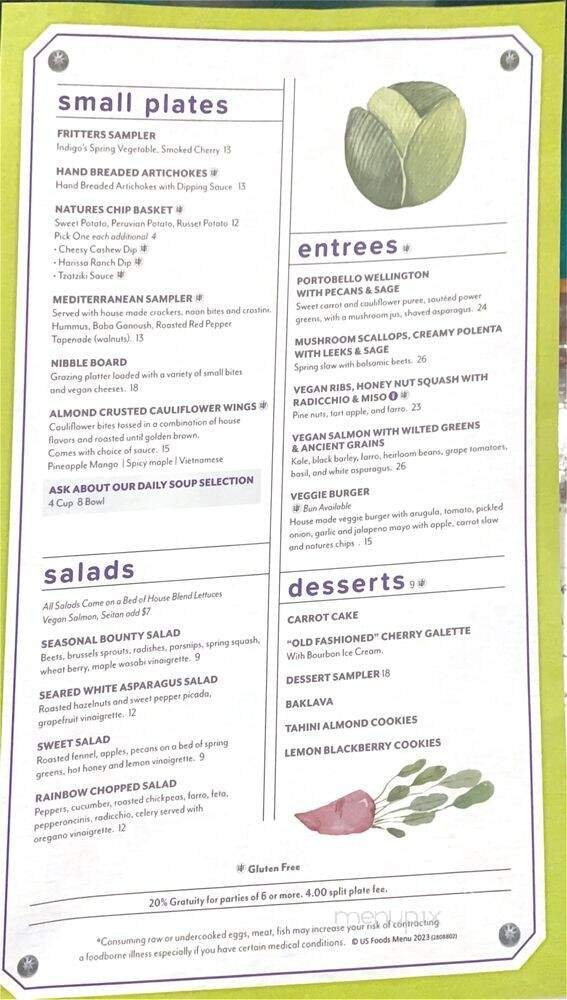 Menu page 2