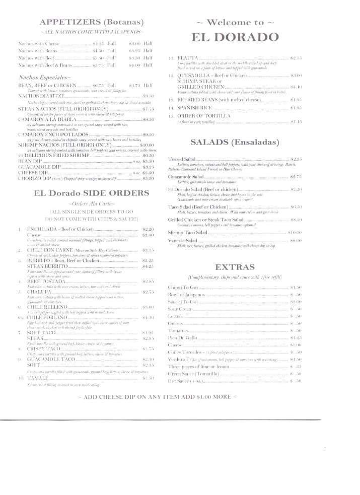 Menu page 2
