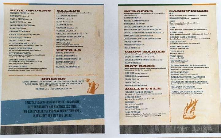 Menu page 2
