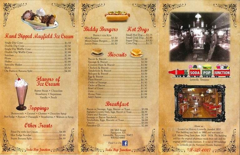 Menu page 2