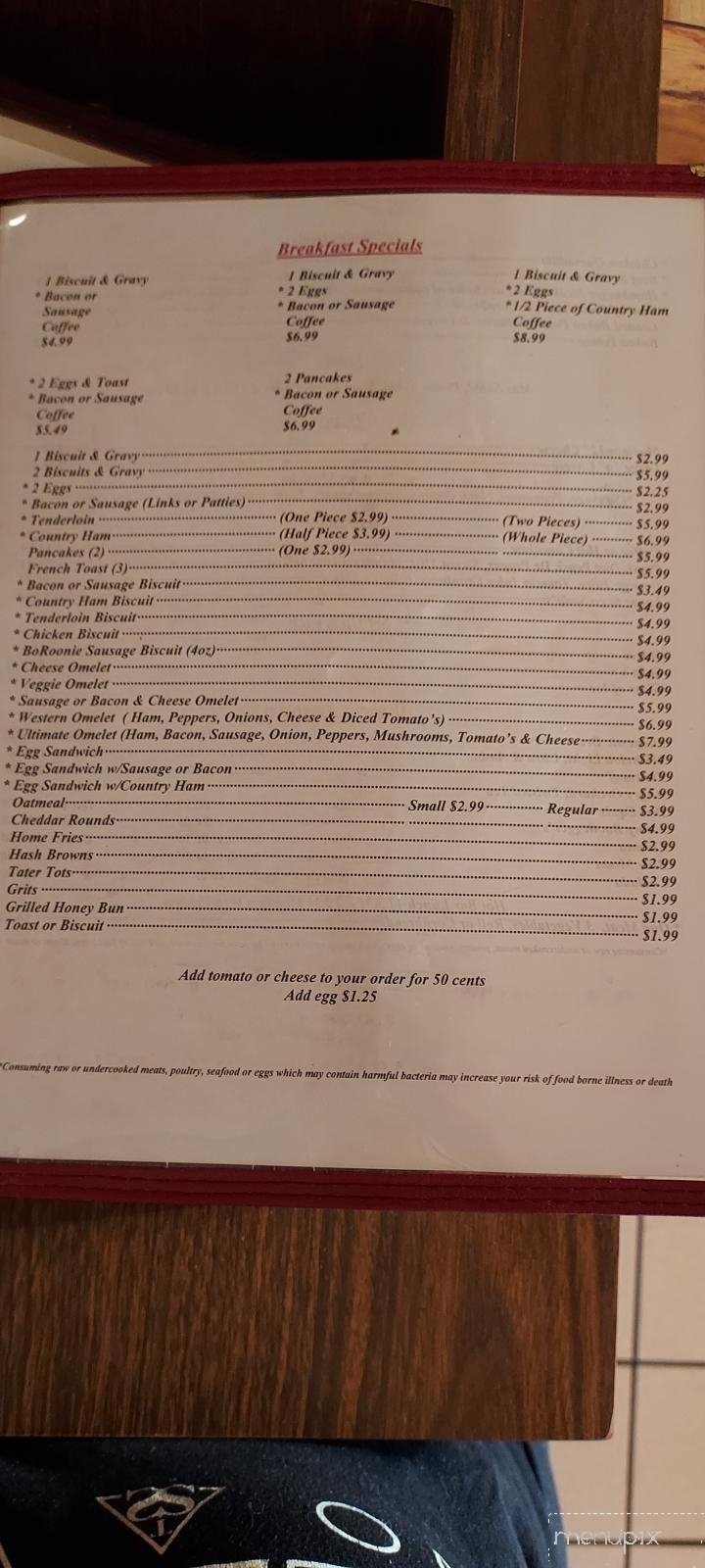Menu page 2