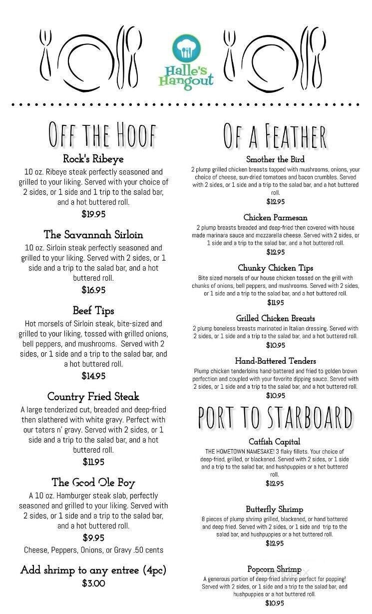 Menu page 2