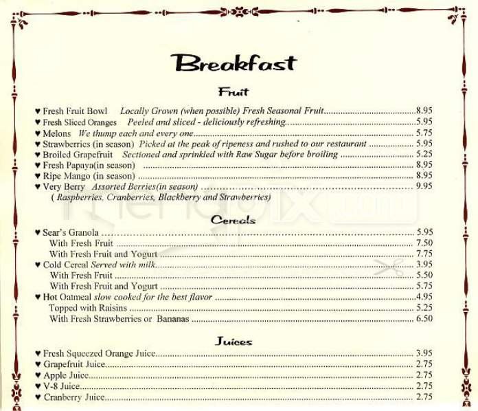 Menu page 2