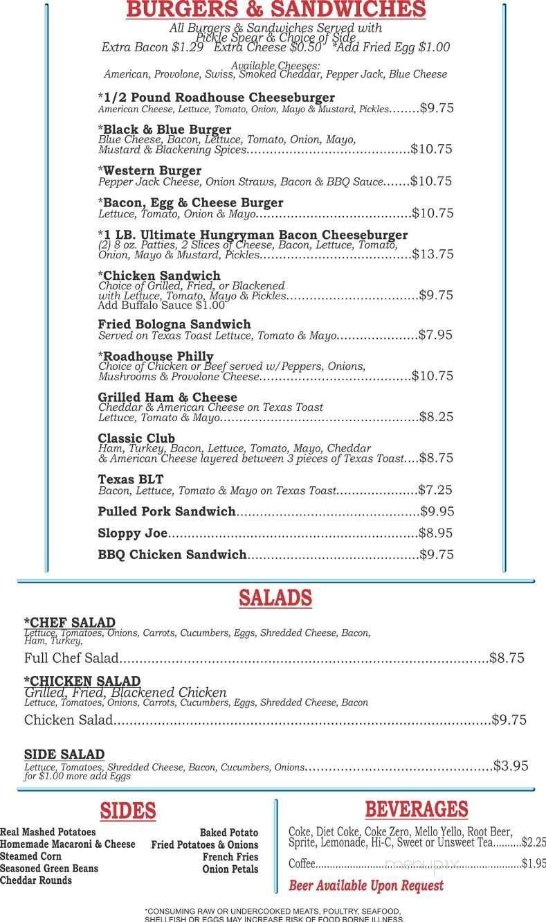 Menu page 2