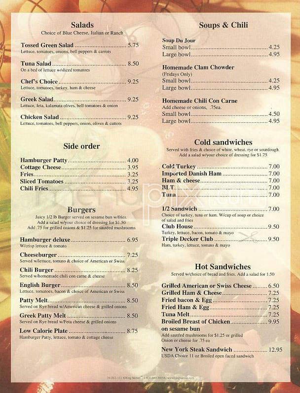 Menu page 2