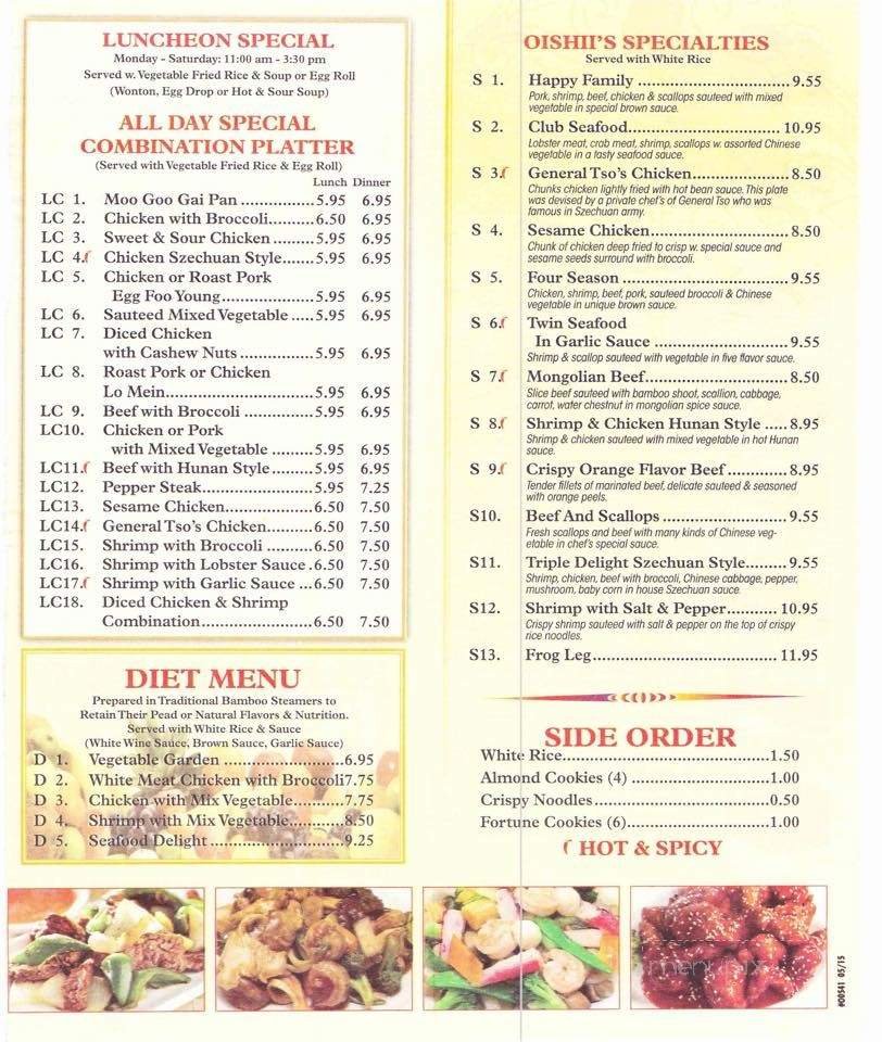 Menu page 2