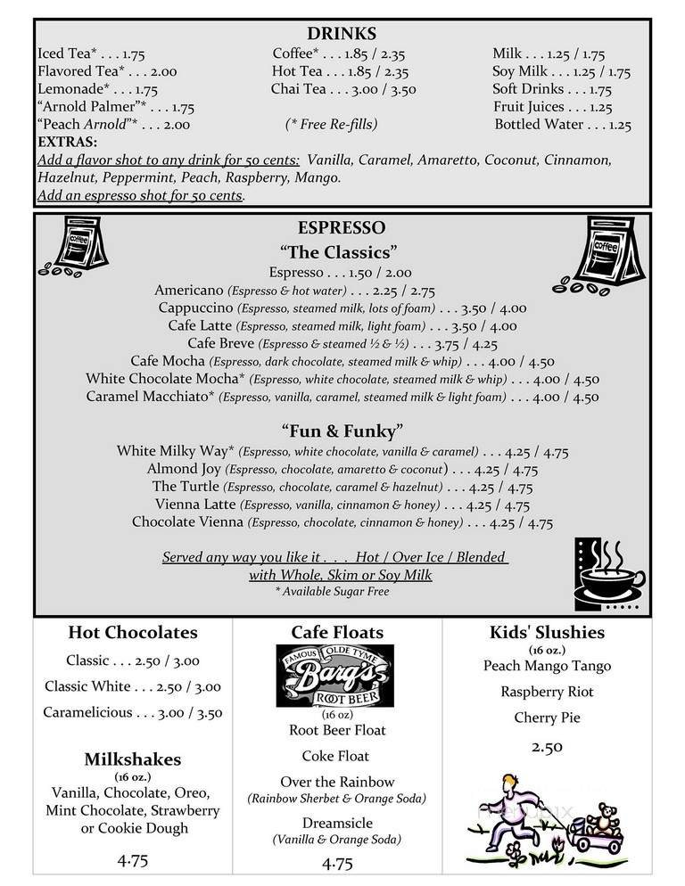 Menu page 2