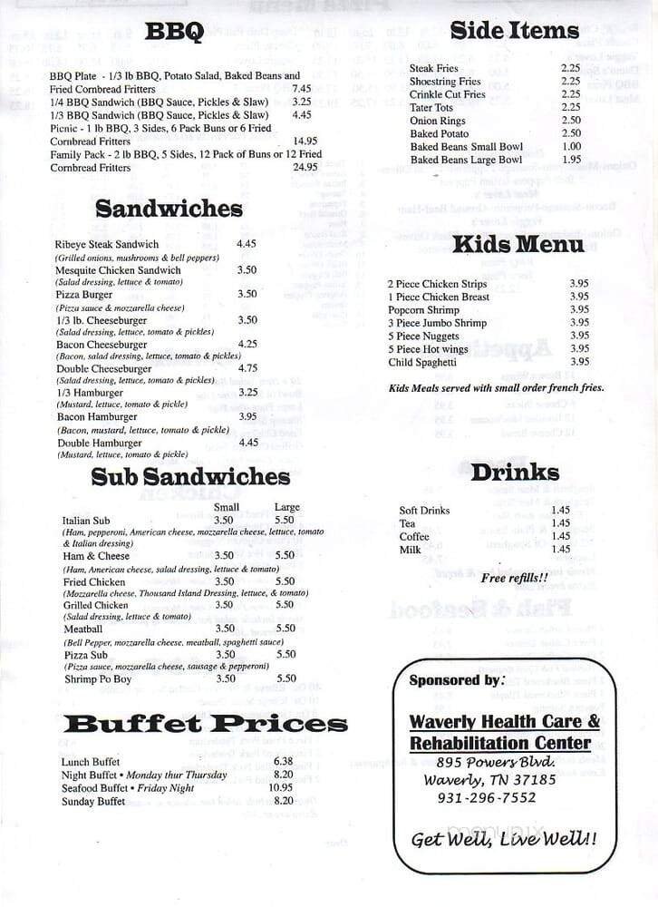 Menu page 2
