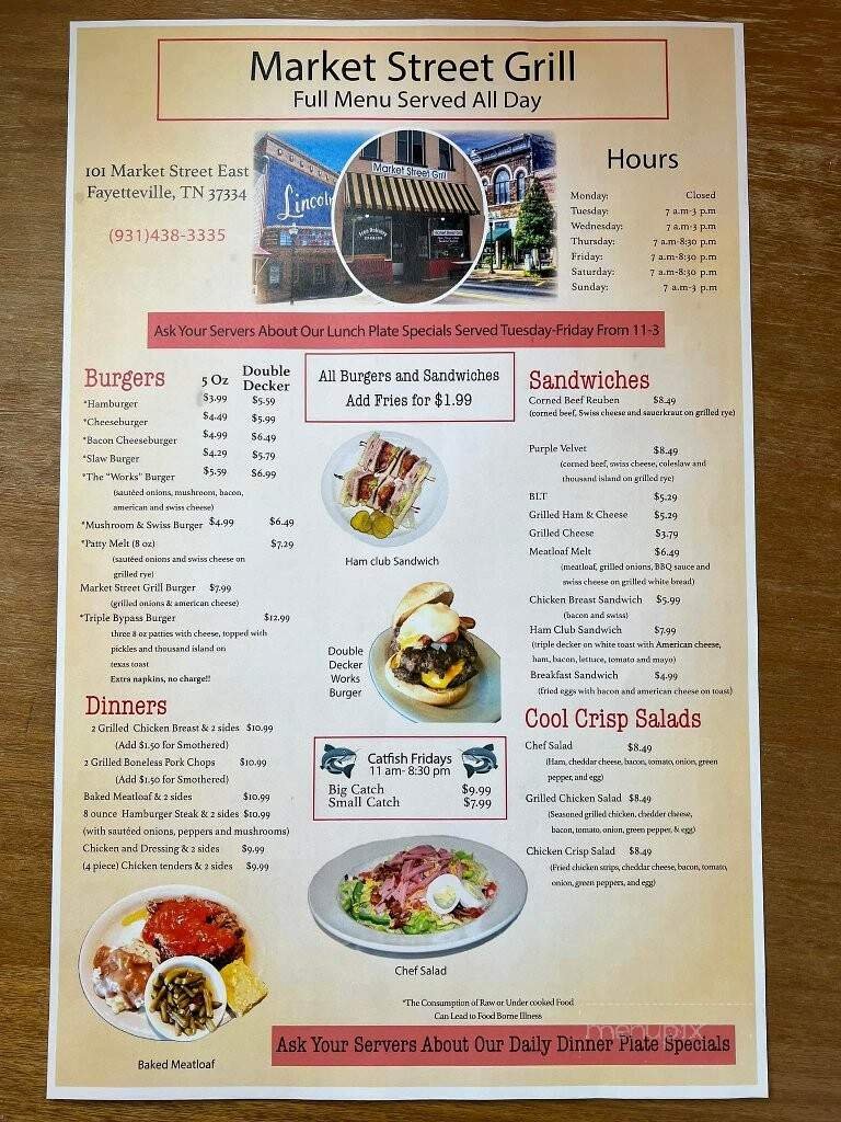Menu page 2