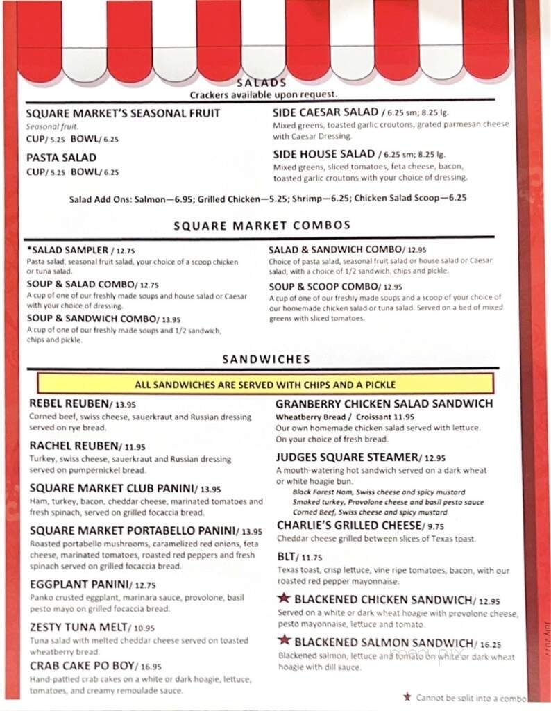 Menu page 2