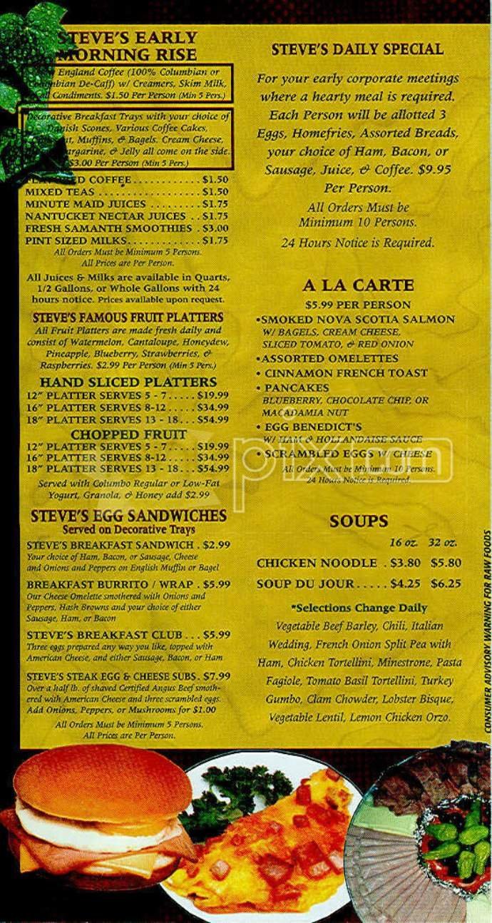 Menu page 2