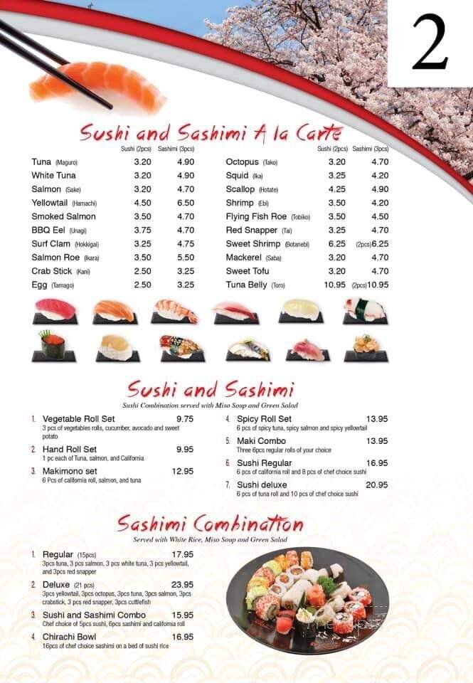 Menu page 2