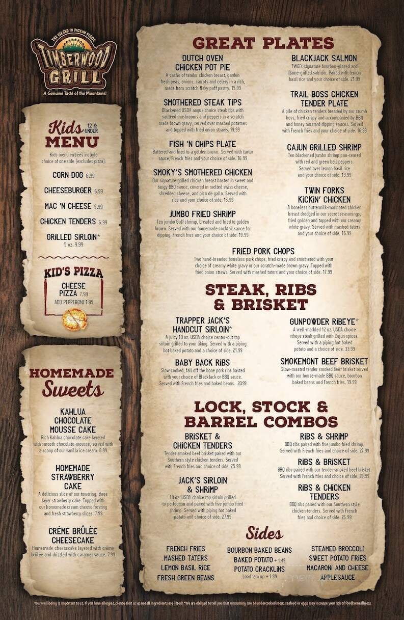 Menu page 2