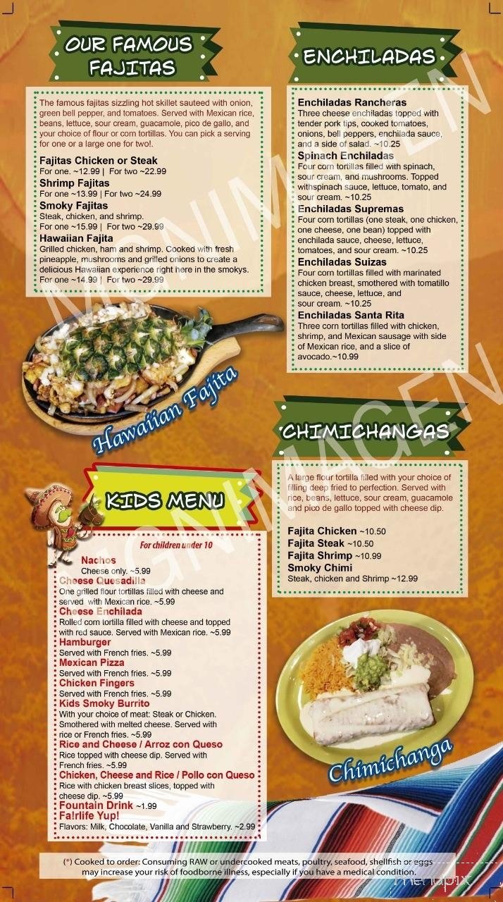 Menu page 2