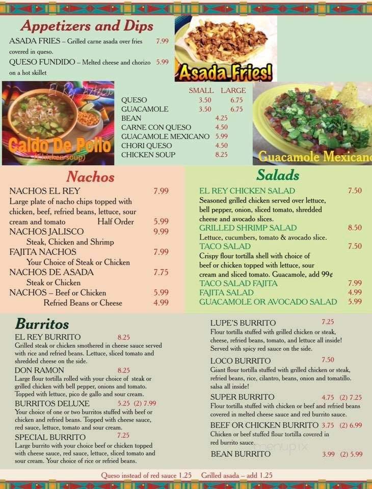Menu page 2