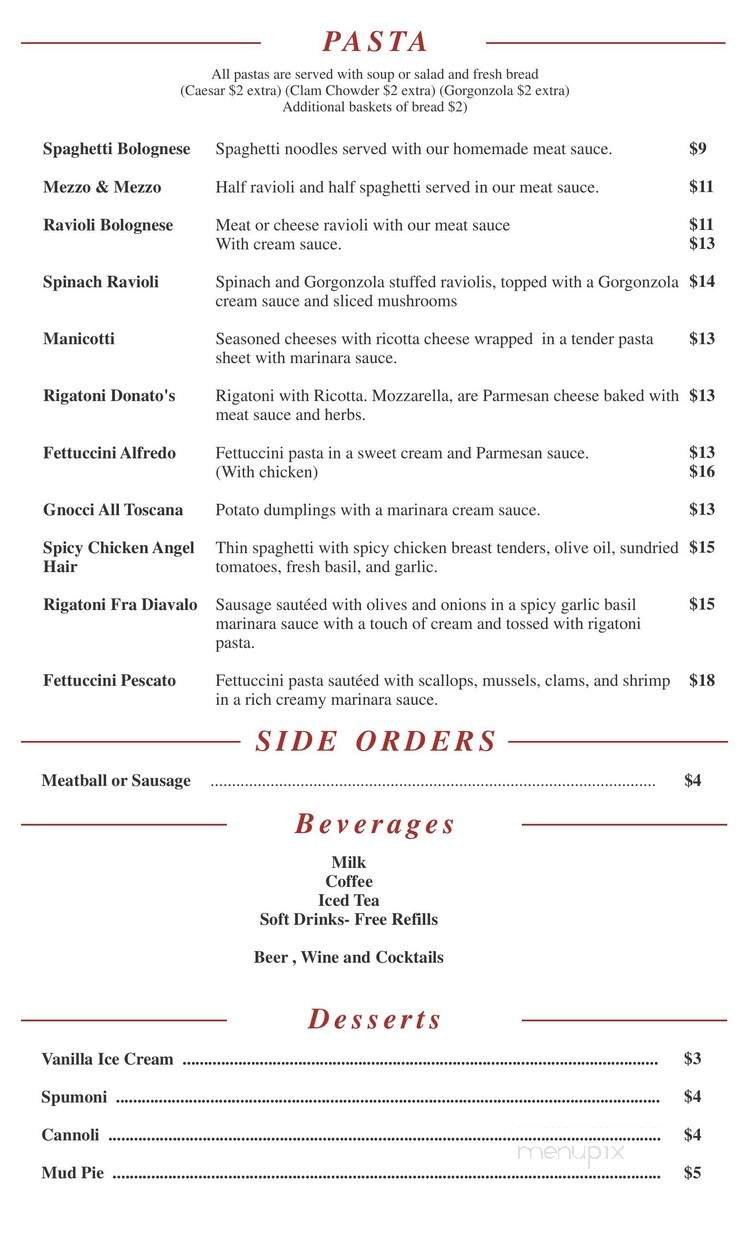 Menu page 2