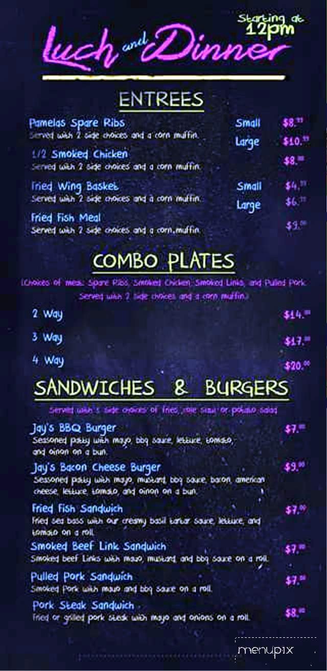Menu page 2