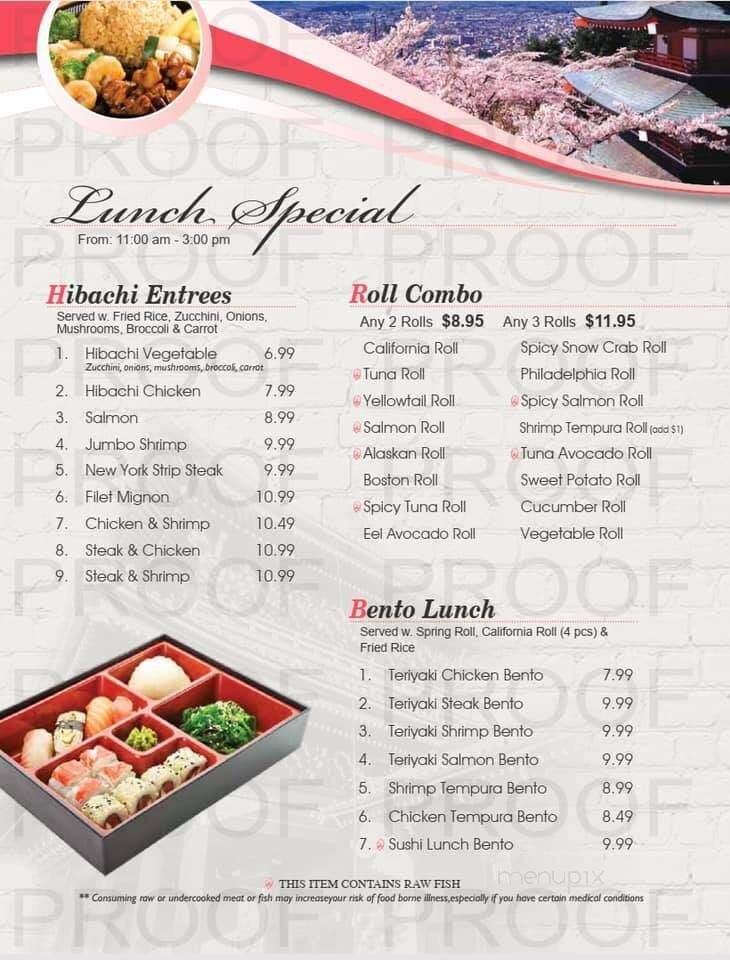 Menu page 2