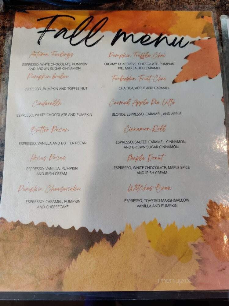 Menu page 1