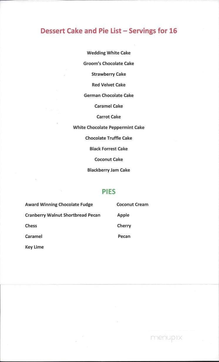 Menu page 2