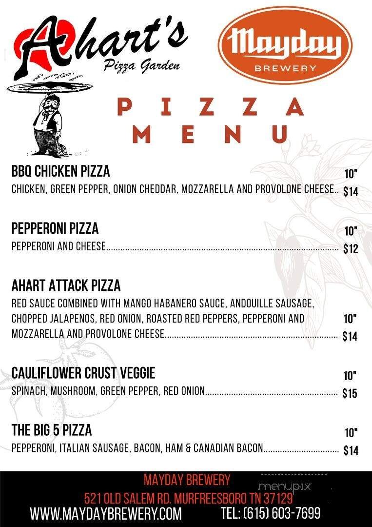 Menu page 1