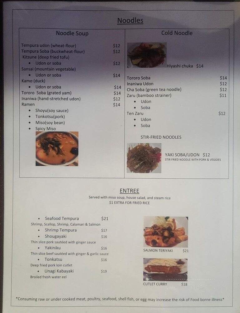 Menu page 2